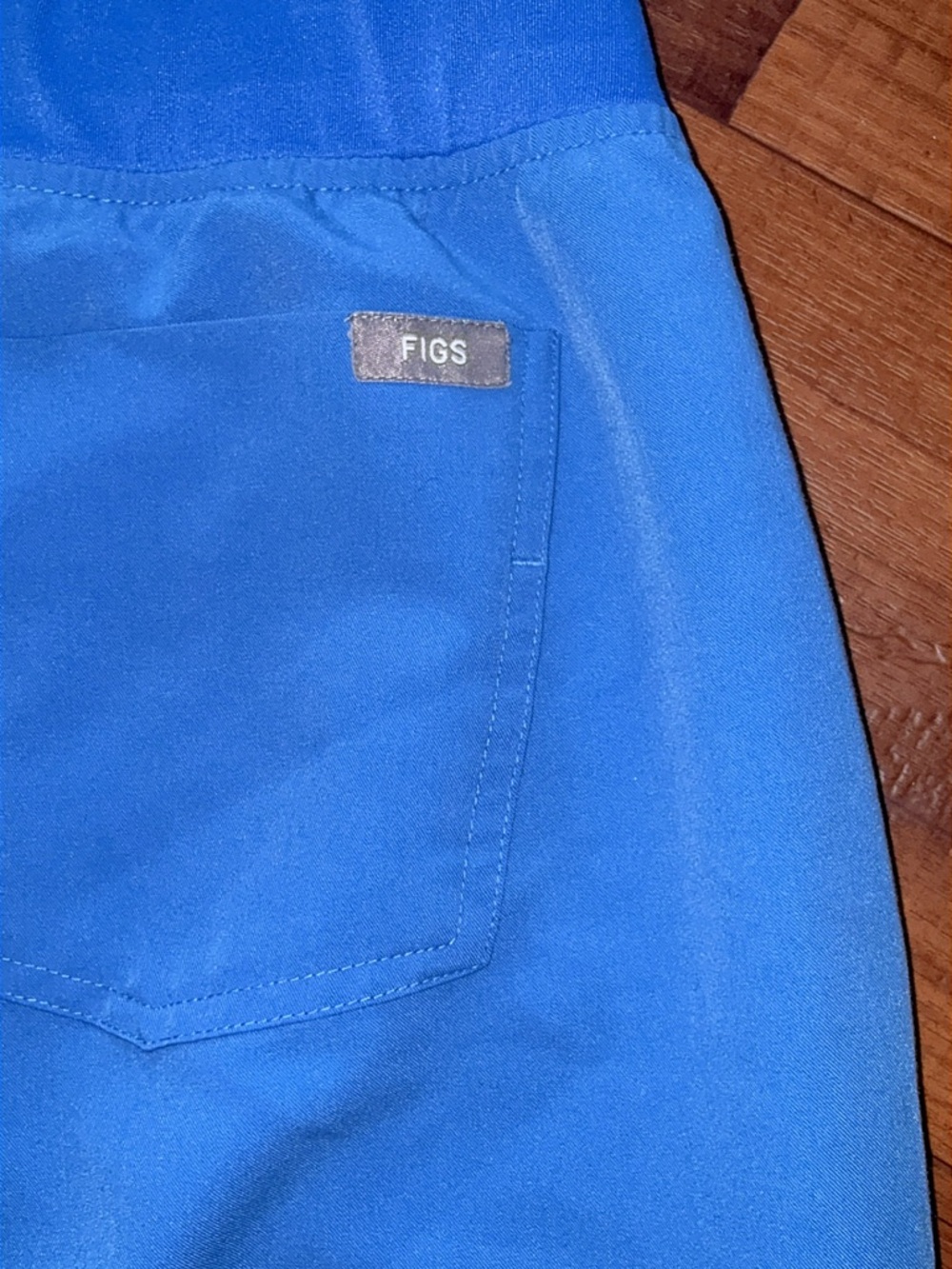 Like New Pristine FIGS Zamora Jogger Ceil Blue Size Medium PO 2623 Scrub Pants - Picture 5 of 8